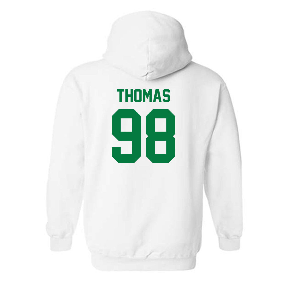 North Texas - NCAA Football : Curlee Thomas - Classic Shersey Hooded Sweatshirt-1