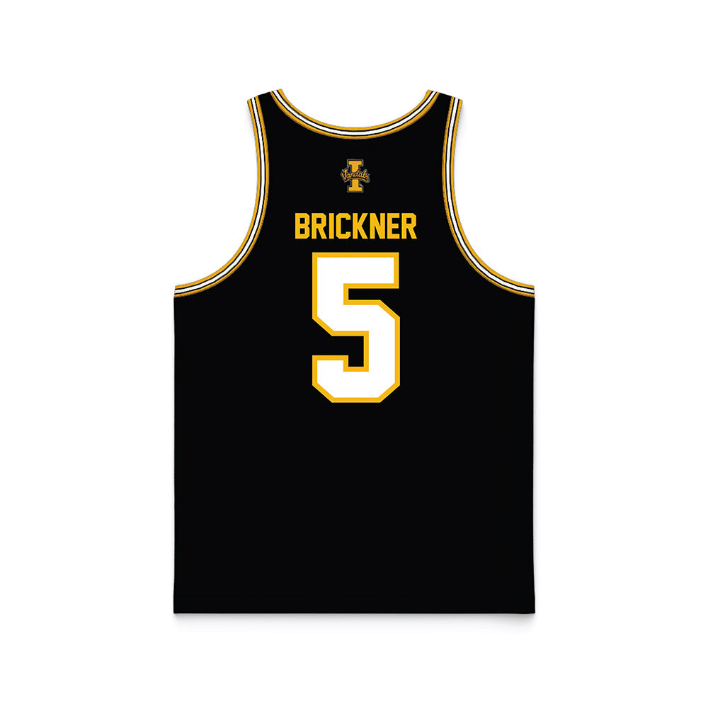 Idaho - NCAA Men's Basketball : Isaiah Brickner - Black Basketball Jersey
