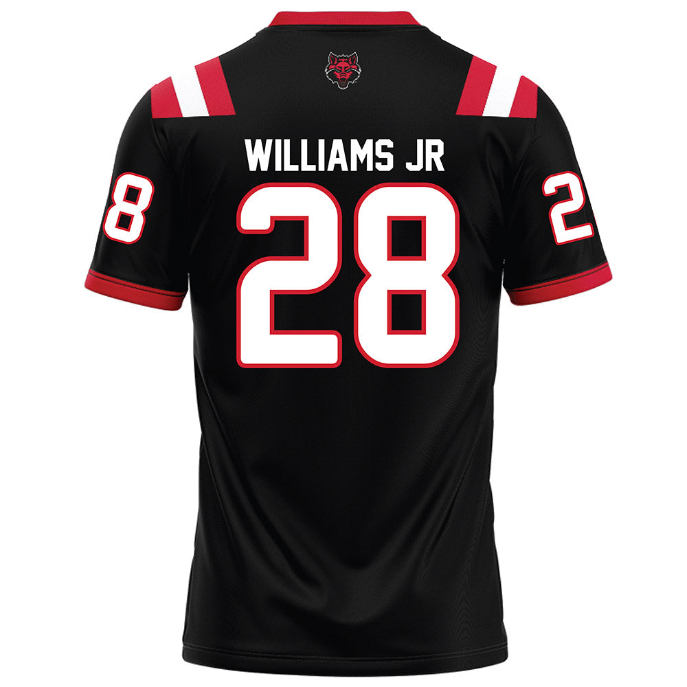 Arkansas State - NCAA Football : Chavel Williams Jr - Black Football Jersey-1