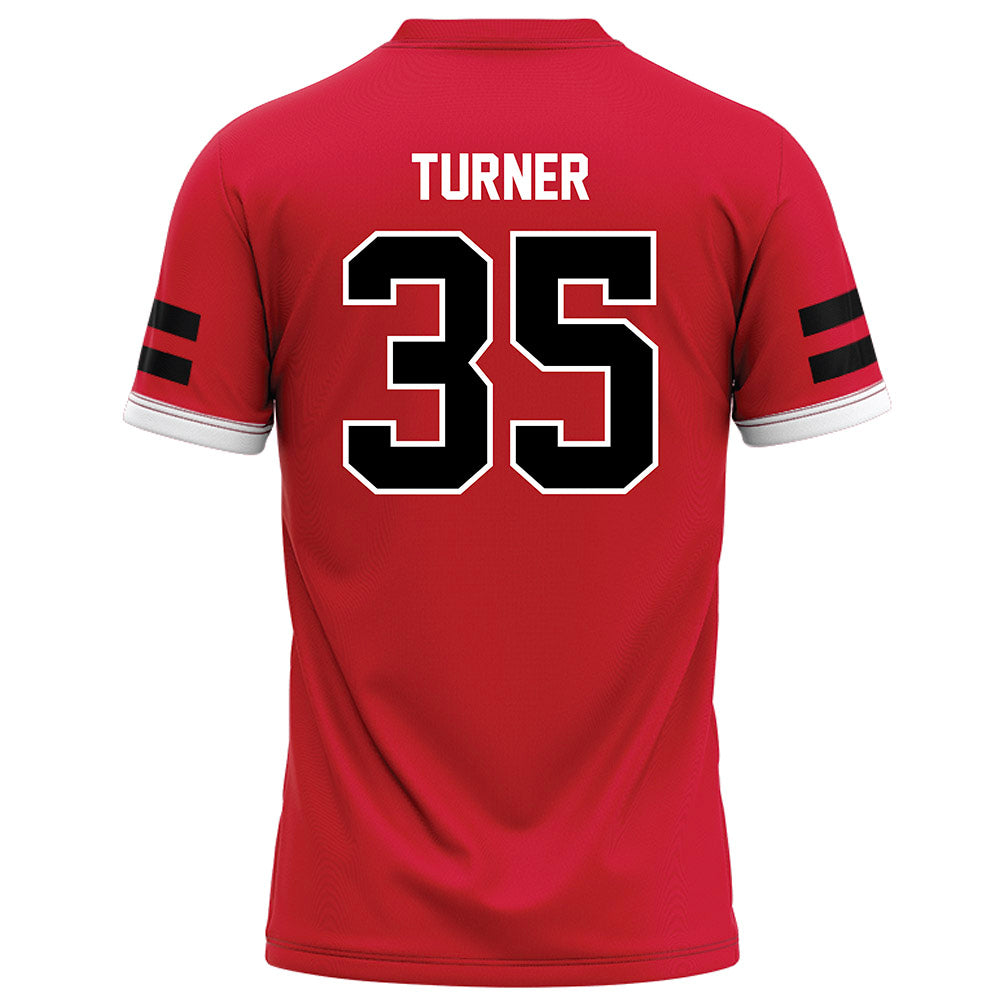 Arkansas State - NCAA Football : Rasheem Turner - Red Football Jersey-1