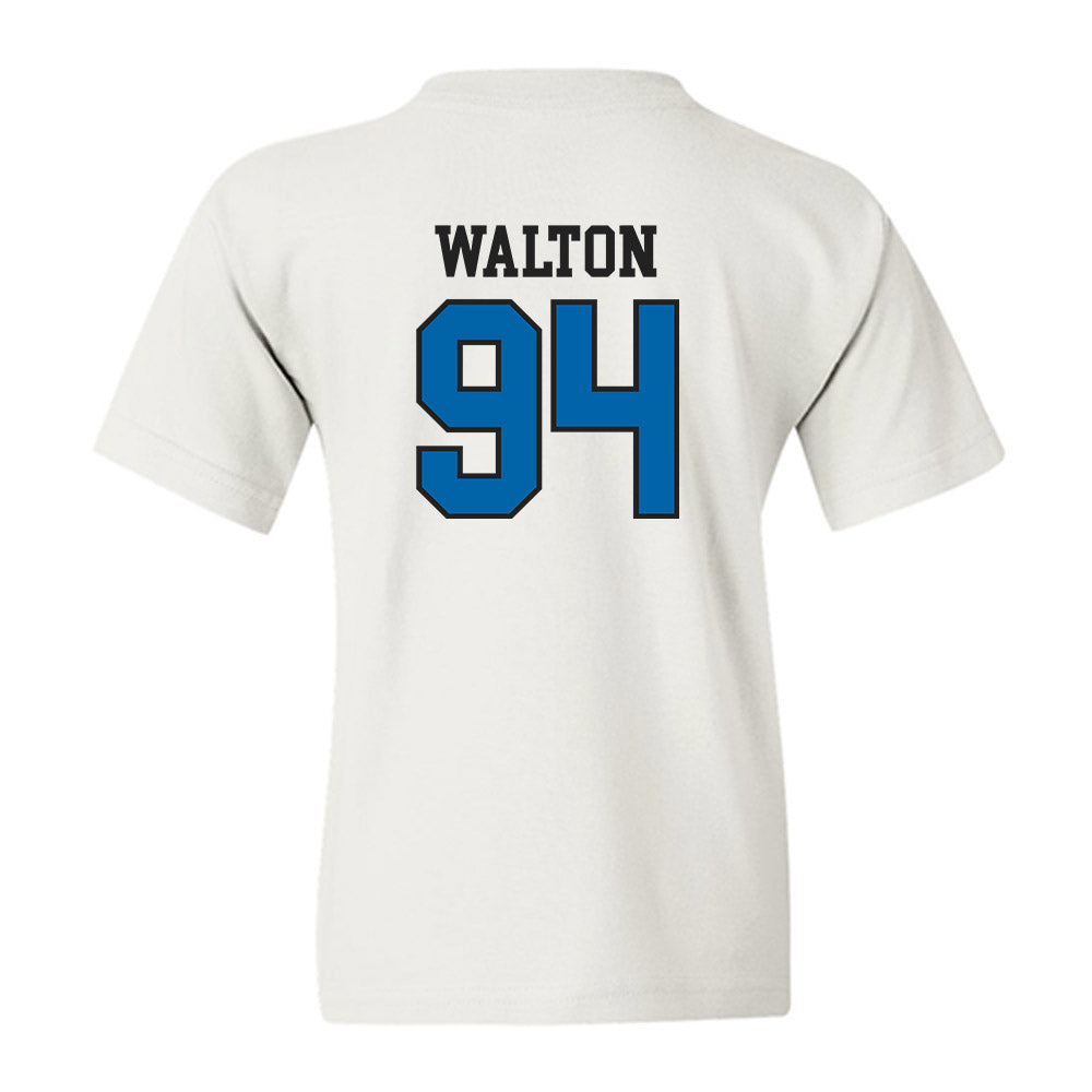 MTSU - NCAA Football : Jack Walton - Classic Shersey Youth T-Shirt-1