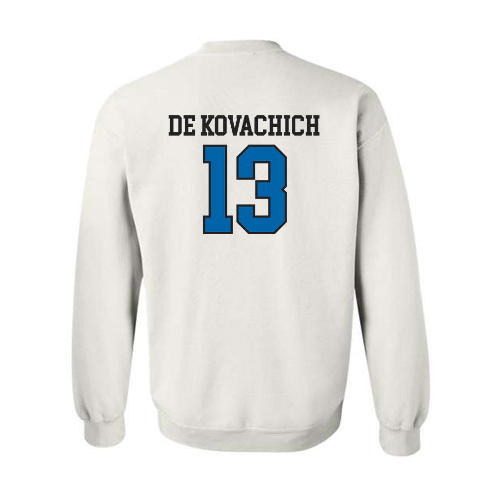 MTSU - NCAA Men's Basketball : Kevin De Kovachich - Classic Shersey Crewneck Sweatshirt-1