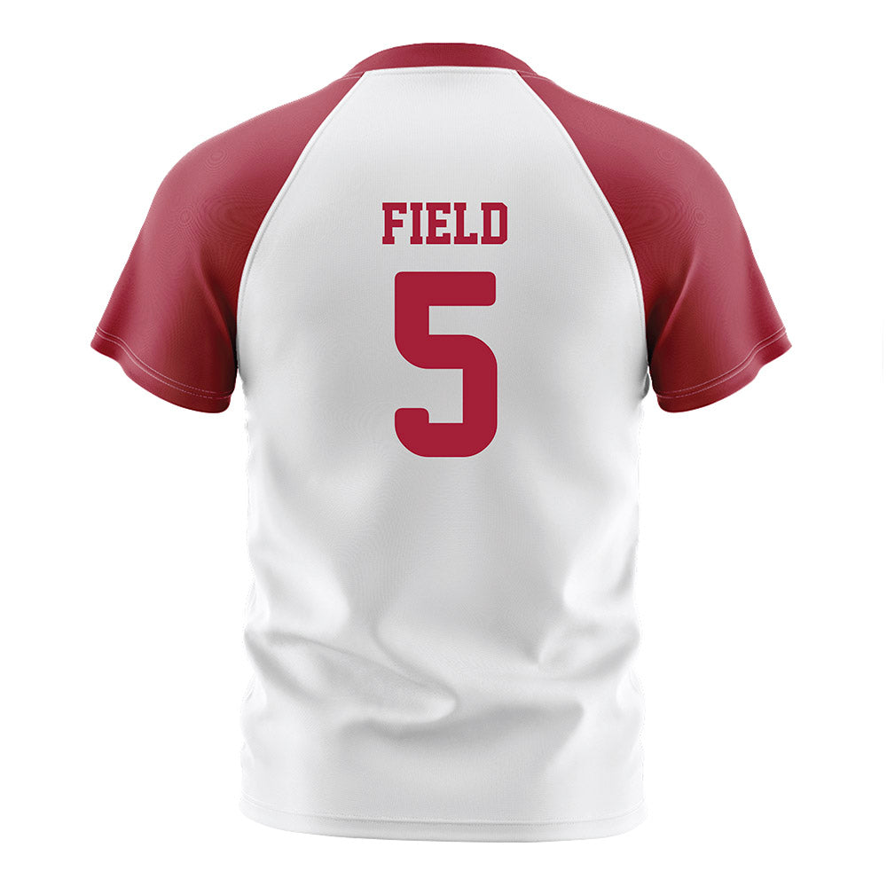 Arkansas - NCAA Women's Soccer : Bella Field - White Soccer Jersey