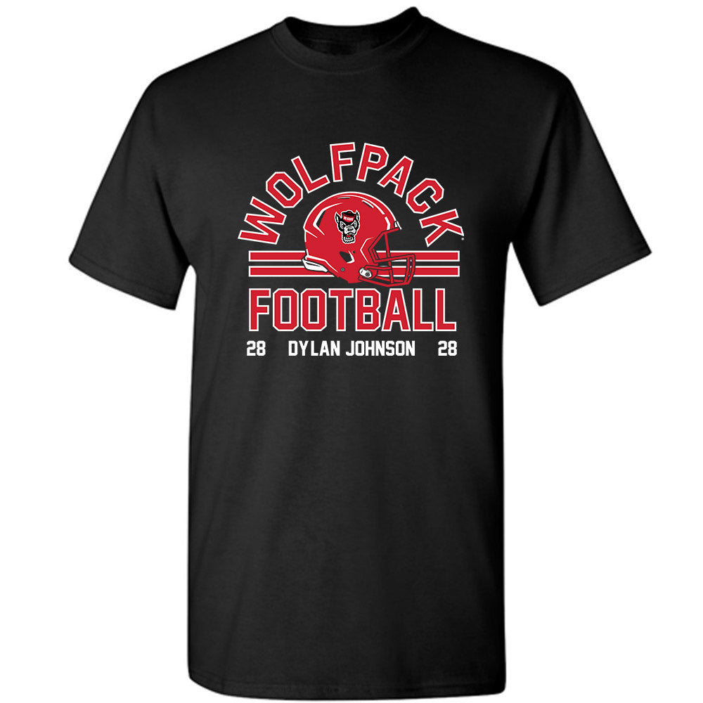 NC State - NCAA Football : Dy'Lan Johnson - Classic Fashion Shersey T-Shirt-0