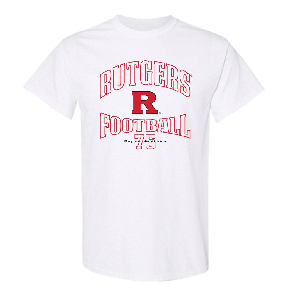 Rutgers - NCAA Football : Raynor Andrews - T-Shirt