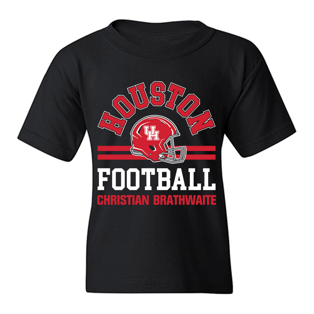 Houston - NCAA Football : Christian Brathwaite - Classic Fashion Shersey Youth T-Shirt-0