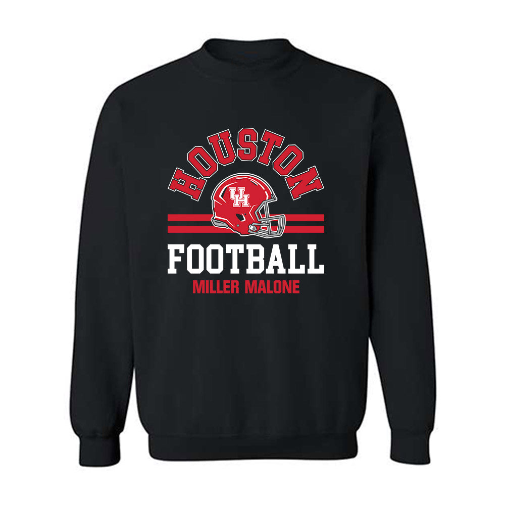 Houston - NCAA Football : Miller Malone - Classic Fashion Shersey Crewneck Sweatshirt-0