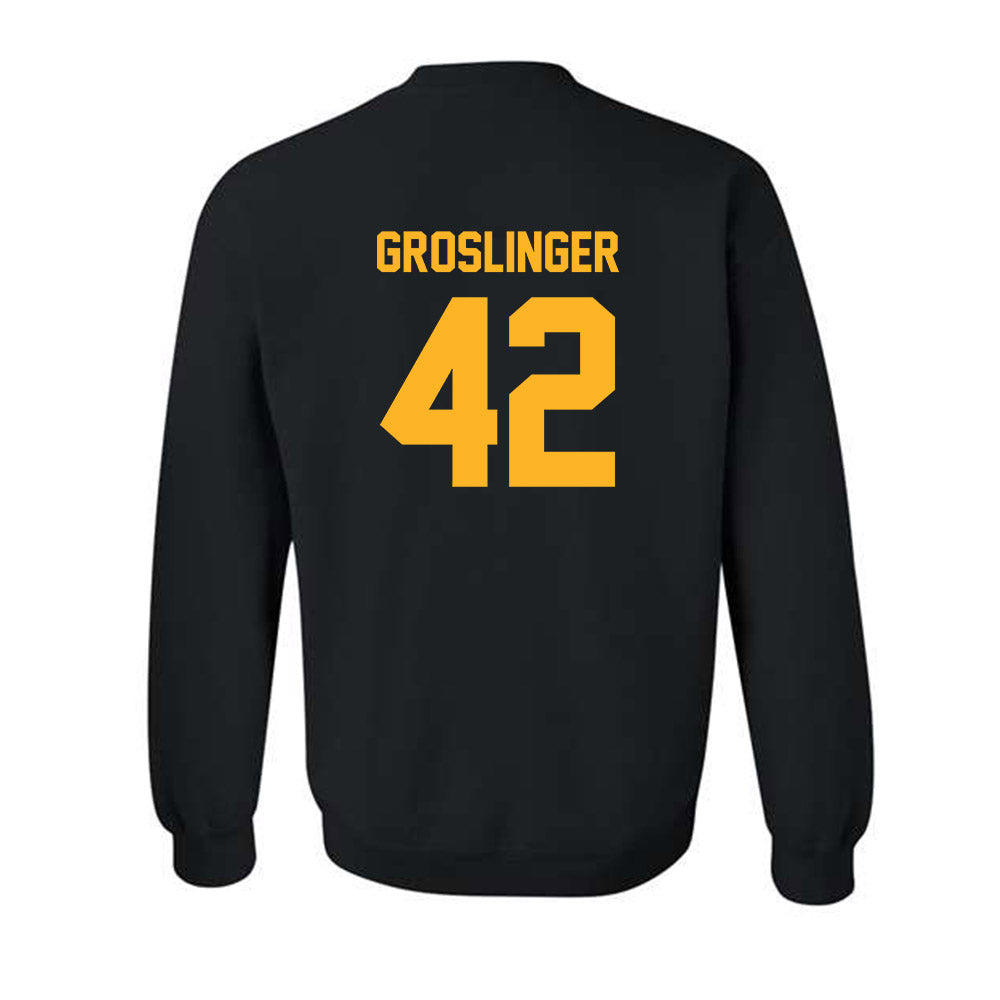 Towson - NCAA Football : Max Groslinger - Classic Shersey Crewneck Sweatshirt-1