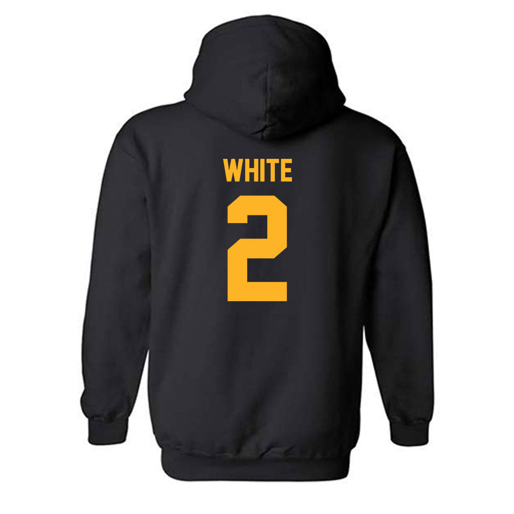 Towson - NCAA Football : Kaden White - Classic Shersey Hooded Sweatshirt-1