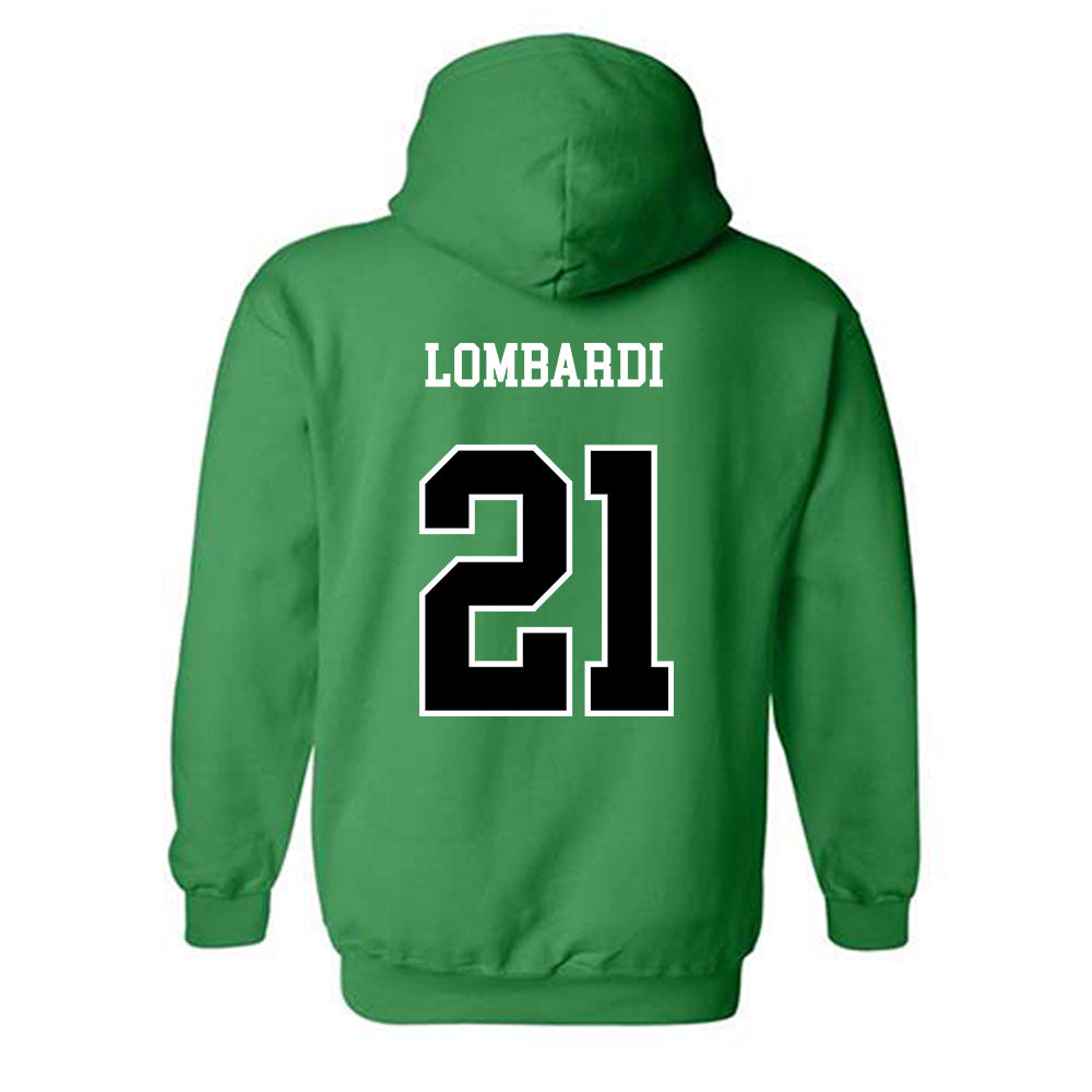 Marshall - NCAA Women's Soccer : Delfina Lombardi - Generic Shersey Hooded Sweatshirt-1