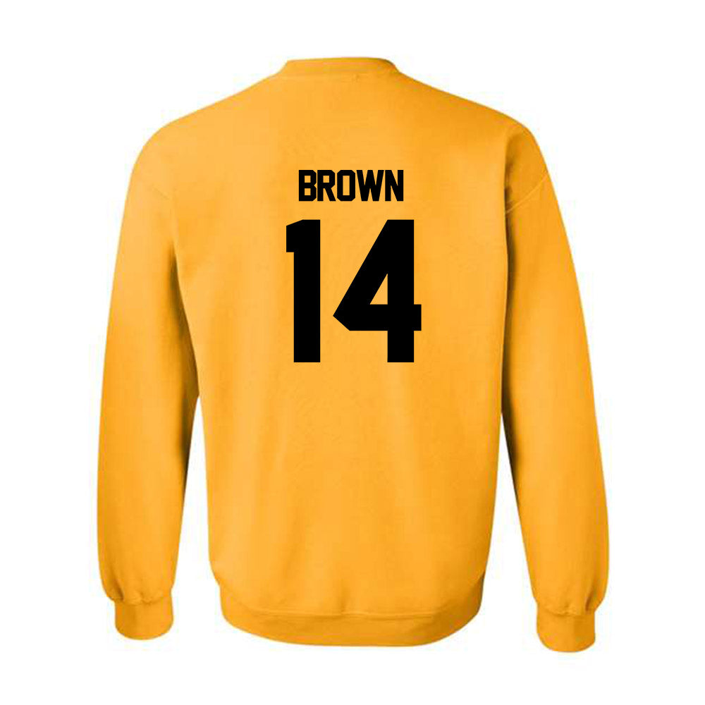 Missouri - NCAA Football : Brett Brown - Classic Shersey Crewneck Sweatshirt-1