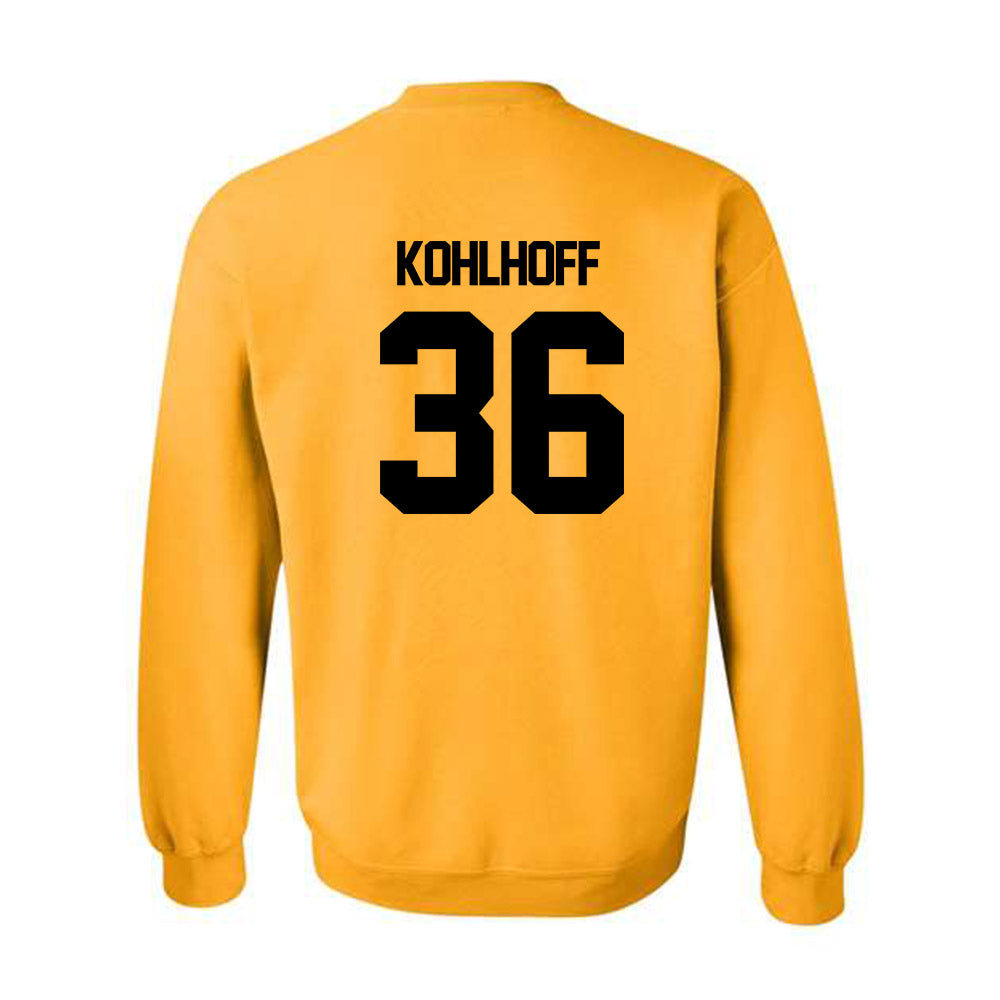 Missouri - NCAA Baseball : Keagen Kohlhoff - Classic Shersey Crewneck Sweatshirt-1