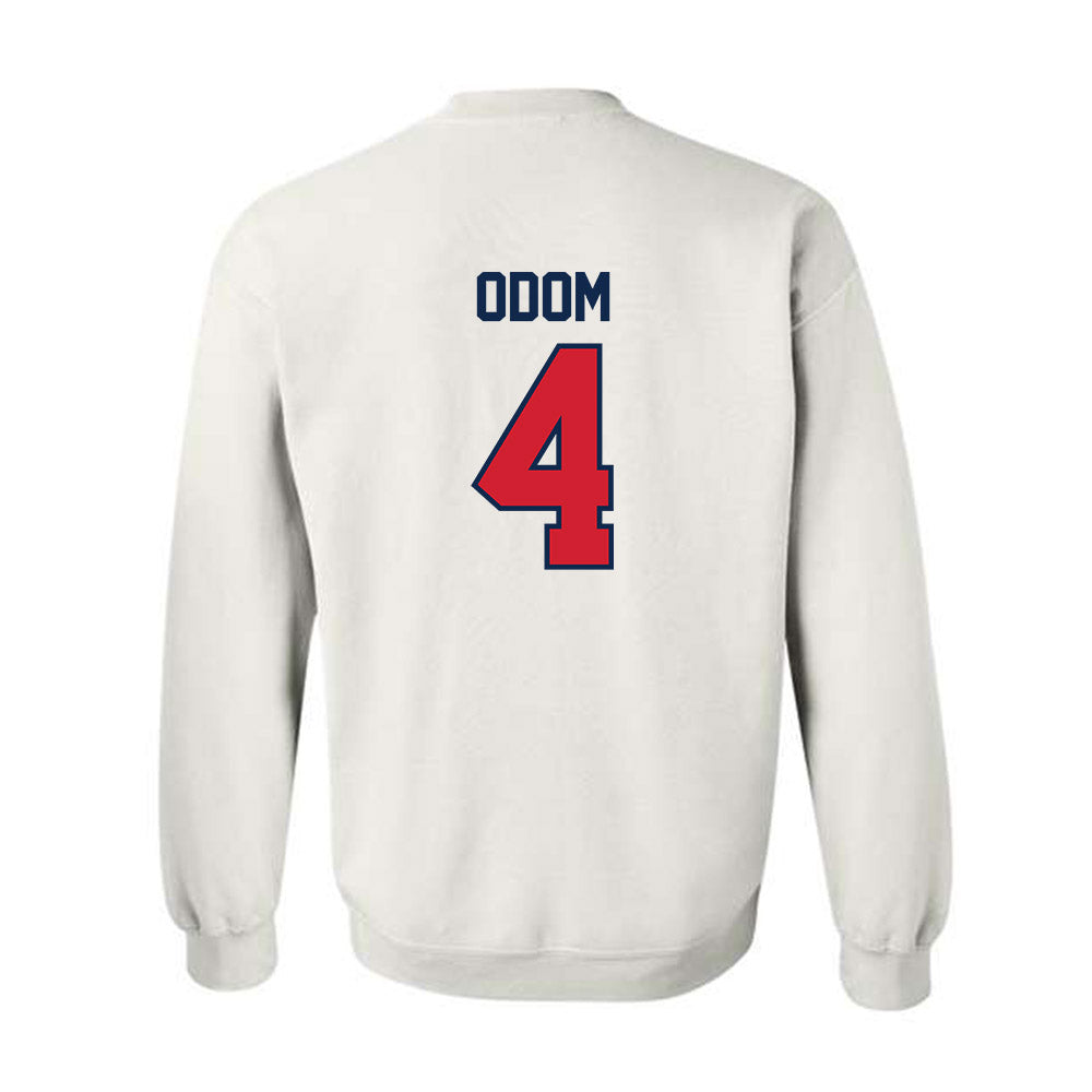 Ole Miss - NCAA Baseball : Leo Odom - Replica Shersey Crewneck Sweatshirt-1