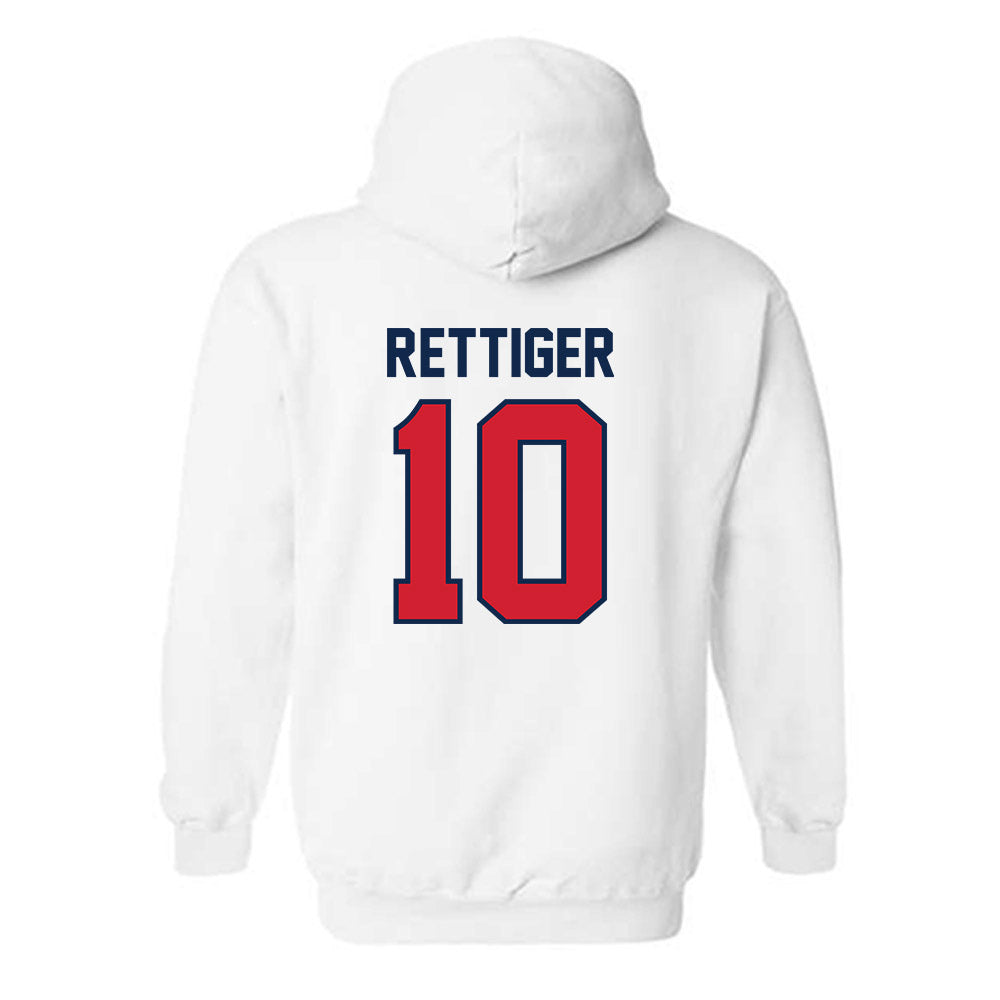 Ole Miss - NCAA Softball : Izzy Rettiger - Replica Shersey Hooded Sweatshirt-1