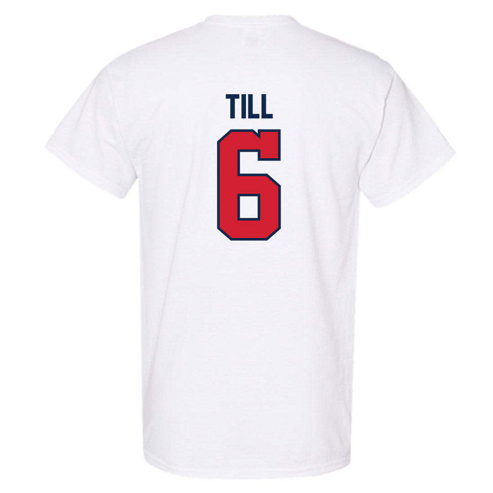 Ole Miss - NCAA Softball : Kaidance Till - Replica Shersey T-Shirt-1