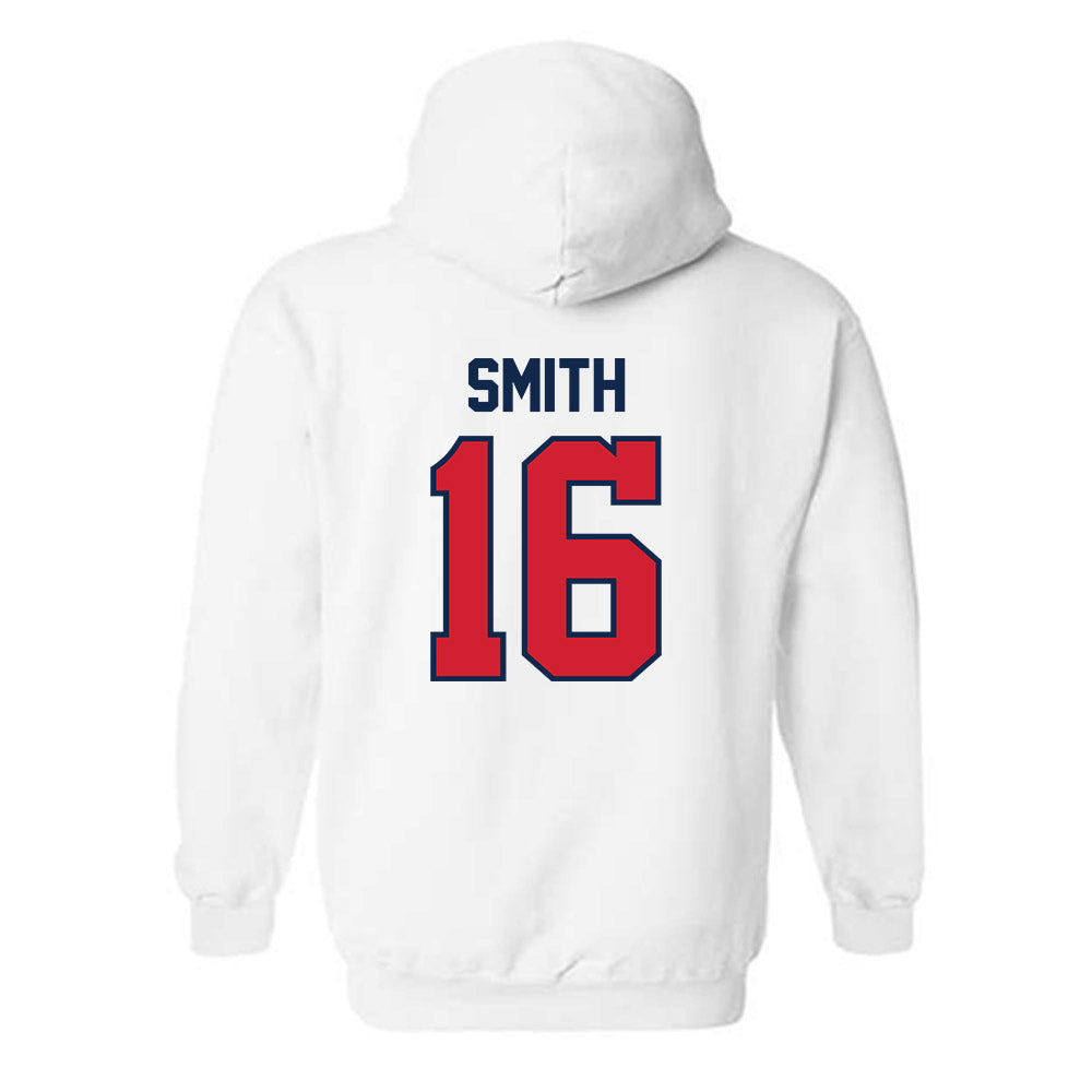 Ole Miss - NCAA Football : Maealiuaki Smith - Replica Shersey Hooded Sweatshirt-1