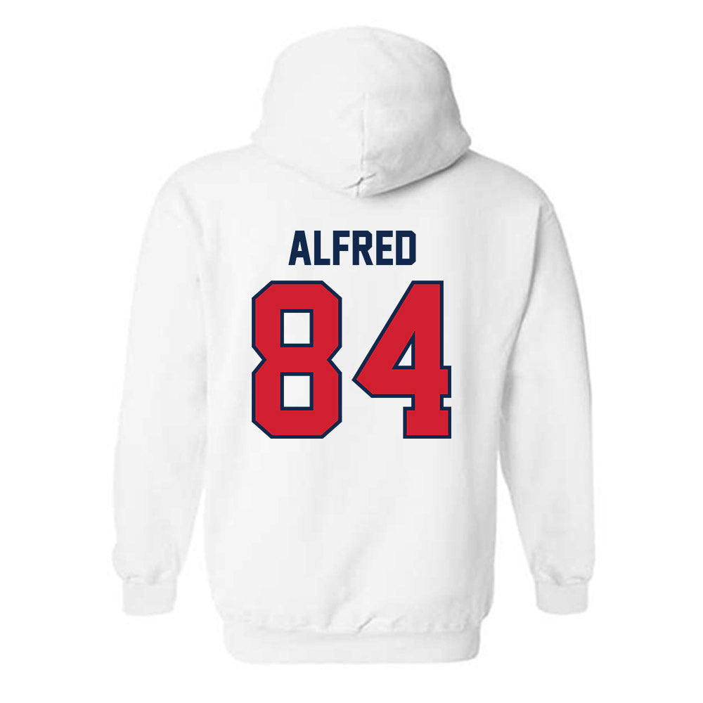 Ole Miss - NCAA Football : Dillon Alfred - Replica Shersey Hooded Sweatshirt-1