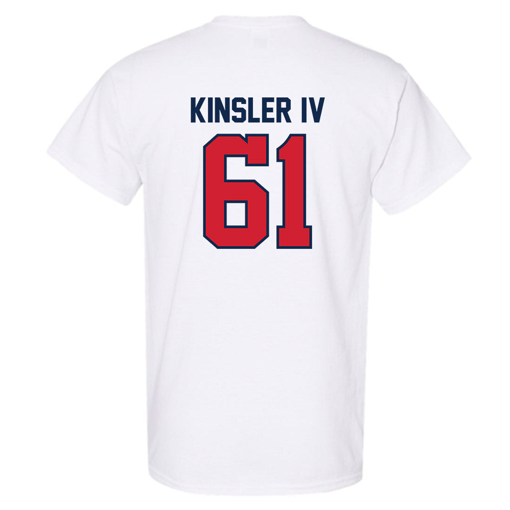 Ole Miss - NCAA Football : Tommy Kinsler IV - Replica Shersey T-Shirt-1
