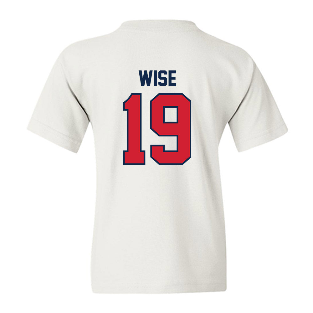 Ole Miss - NCAA Football : Rees Wise - Replica Shersey Youth T-Shirt-1