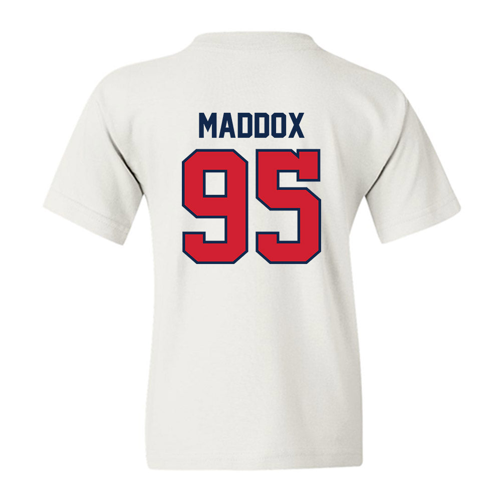 Ole Miss - NCAA Football : Andrew Maddox - Replica Shersey Youth T-Shirt-1