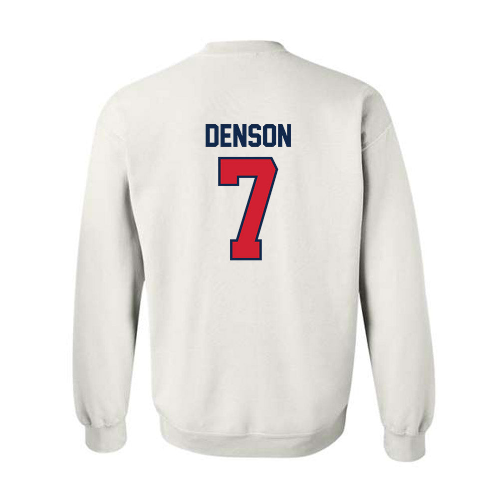 Ole Miss - NCAA Football : Sharif Denson - Replica Shersey Crewneck Sweatshirt-1