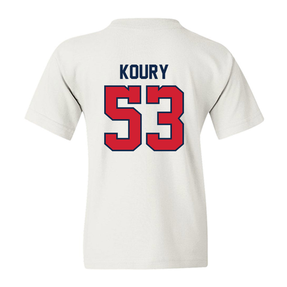 Ole Miss - NCAA Football : Joe Koury - Replica Shersey Youth T-Shirt-1