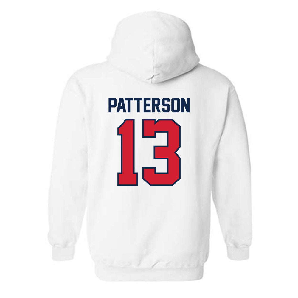 Ole Miss - NCAA Football : Jack Patterson - Replica Shersey Hooded Sweatshirt-1