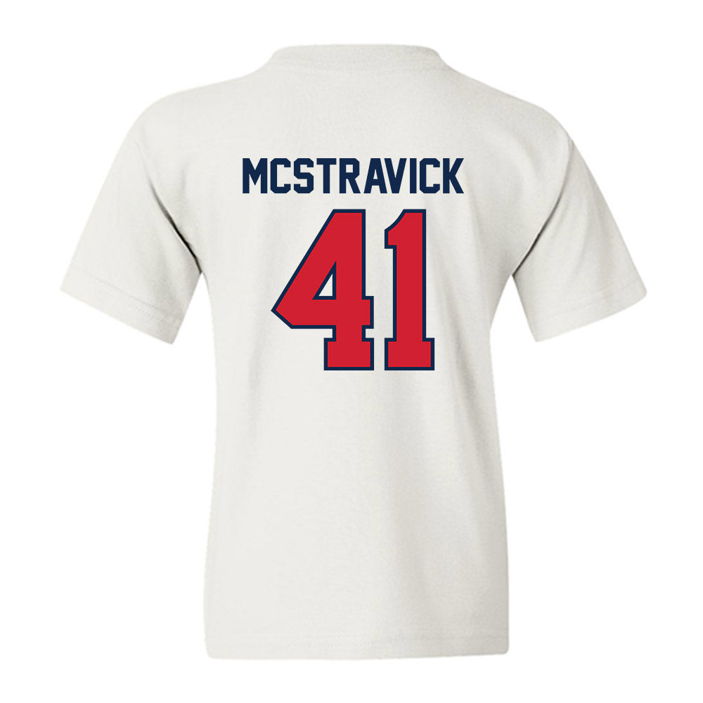 Ole Miss - NCAA Football : Peter Mcstravick - Replica Shersey Youth T-Shirt-1