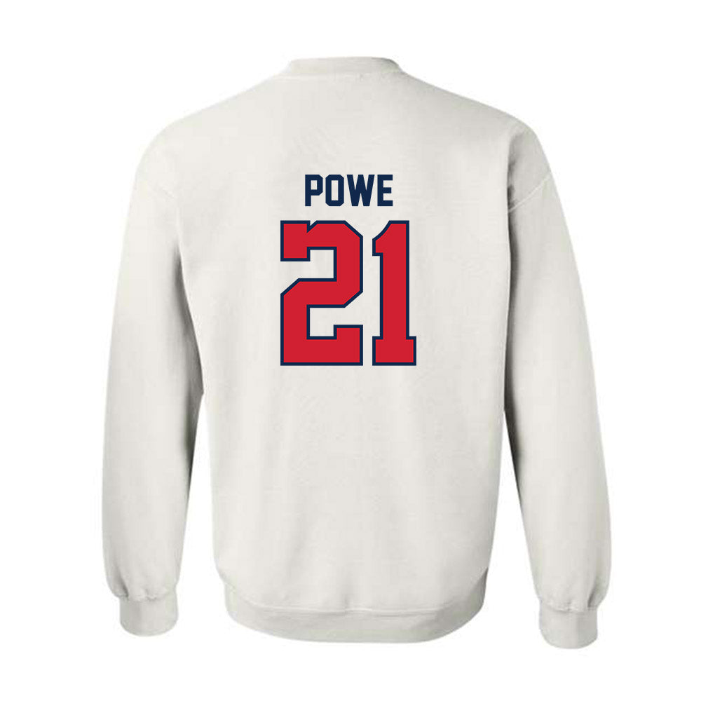 Ole Miss - NCAA Women's Basketball : Debreasha Powe - Replica Shersey Crewneck Sweatshirt-1