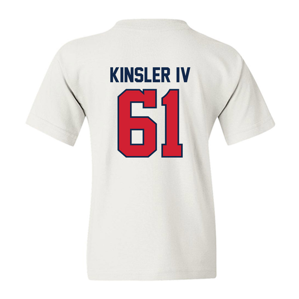 Ole Miss - NCAA Football : Tommy Kinsler IV - Replica Shersey Youth T-Shirt-1