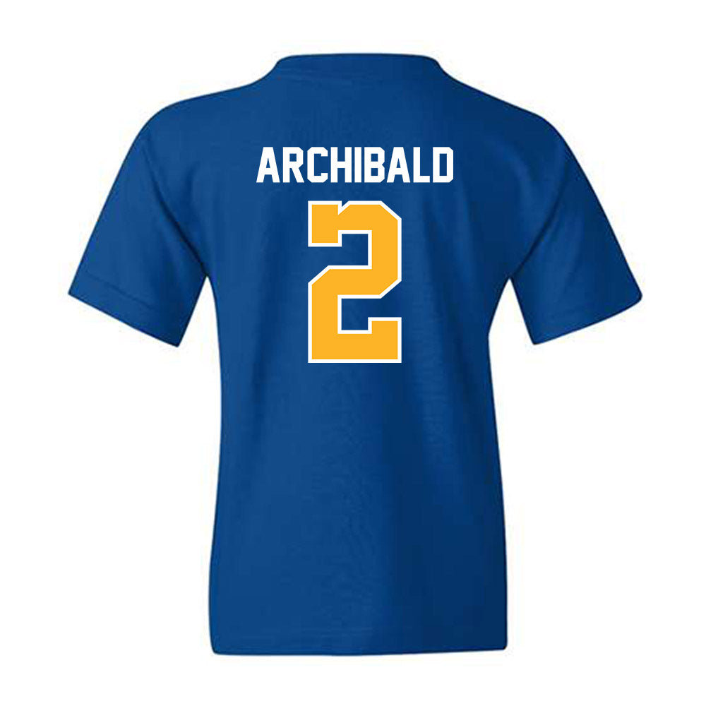 Pittsburgh - NCAA Women's Soccer : Mya Archibald - Replica Shersey Youth T-Shirt-1