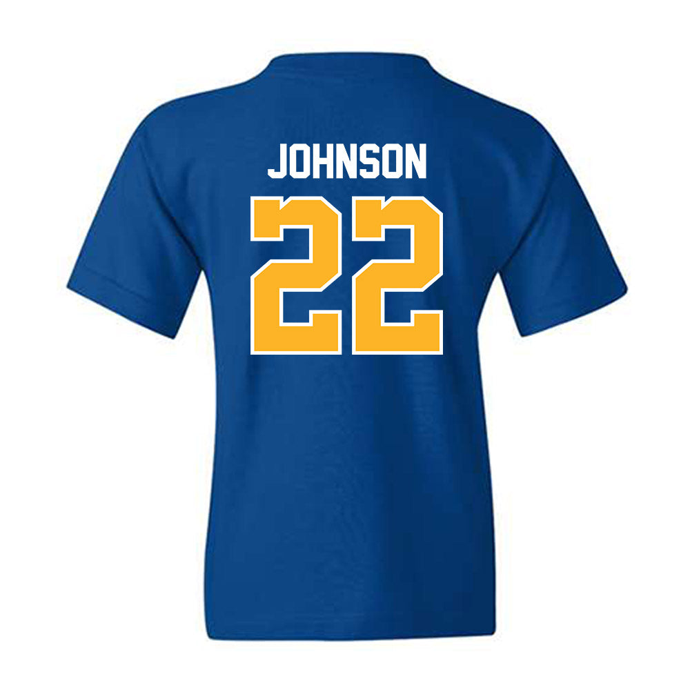 Pittsburgh - NCAA Women's Soccer : Savannah Johnson - Replica Shersey Youth T-Shirt-1