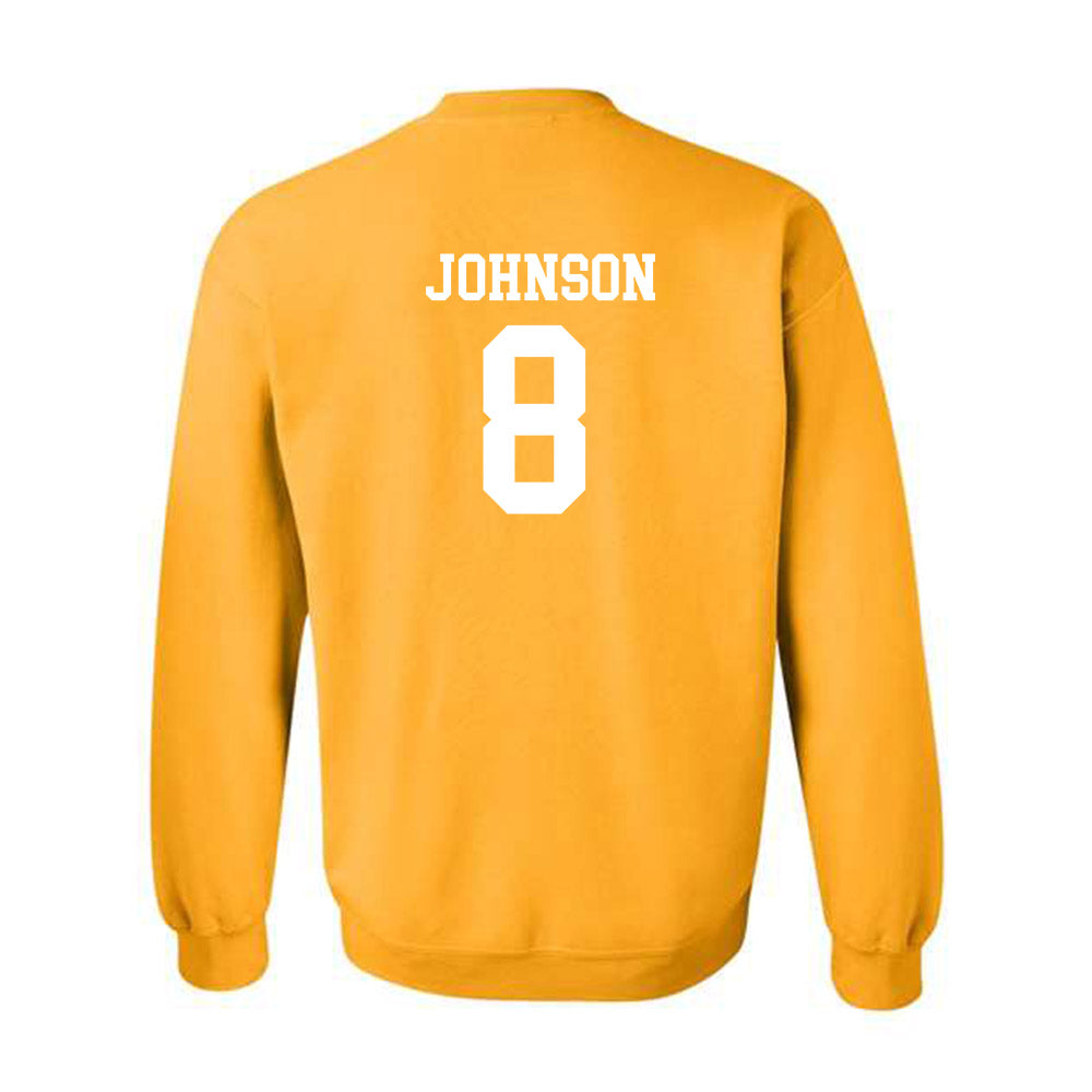Towson - NCAA Football : Jaydyn Johnson - Classic Shersey Crewneck Sweatshirt-1