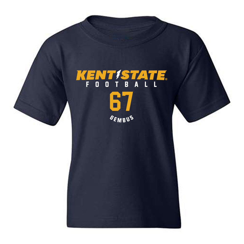 Kent State - NCAA Football : Max Gembus - Classic Fashion Shersey Youth T-Shirt-0