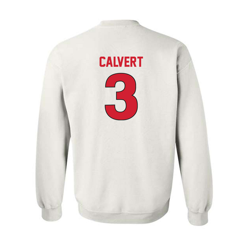 Rutgers - NCAA Women's Soccer : Lilia Calvert - Replica Shersey Crewneck Sweatshirt-1