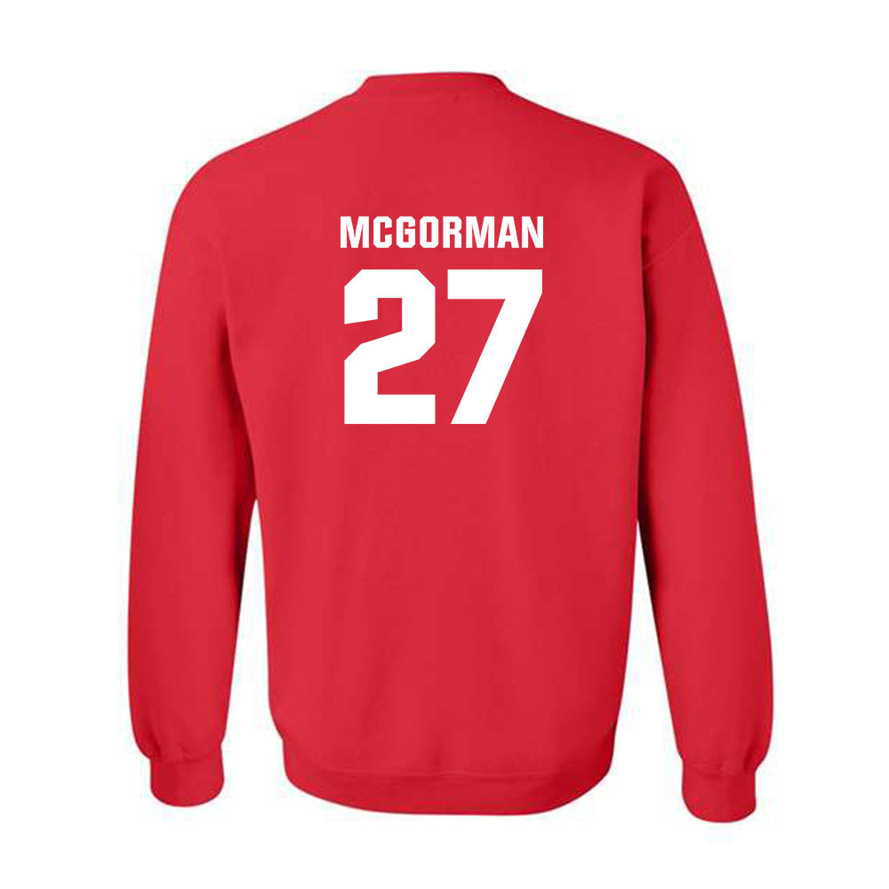 Utah - NCAA Baseball : Anson Mcgorman - Classic Shersey Crewneck Sweatshirt-1