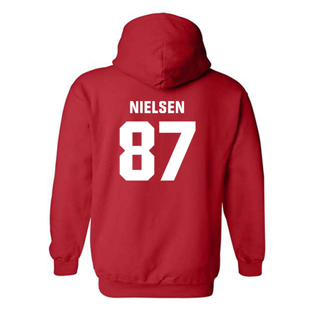 Utah - NCAA Football : Mitch Nielsen - Classic Shersey Hooded Sweatshirt-1