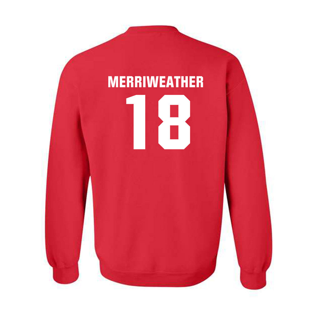 Utah - NCAA Football : Tobias Merriweather - Classic Shersey Crewneck Sweatshirt-1