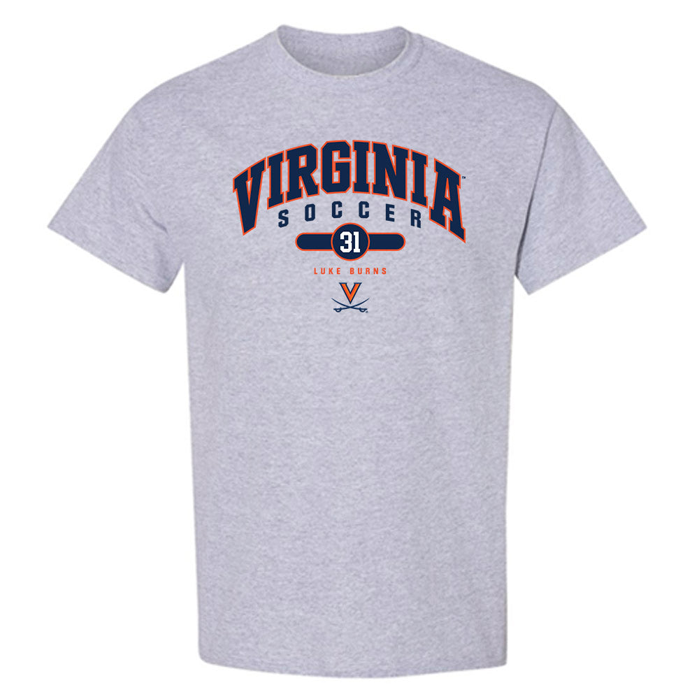 Virginia - NCAA Men's Soccer : Luke Burns - Fashion Shersey T-Shirt-0