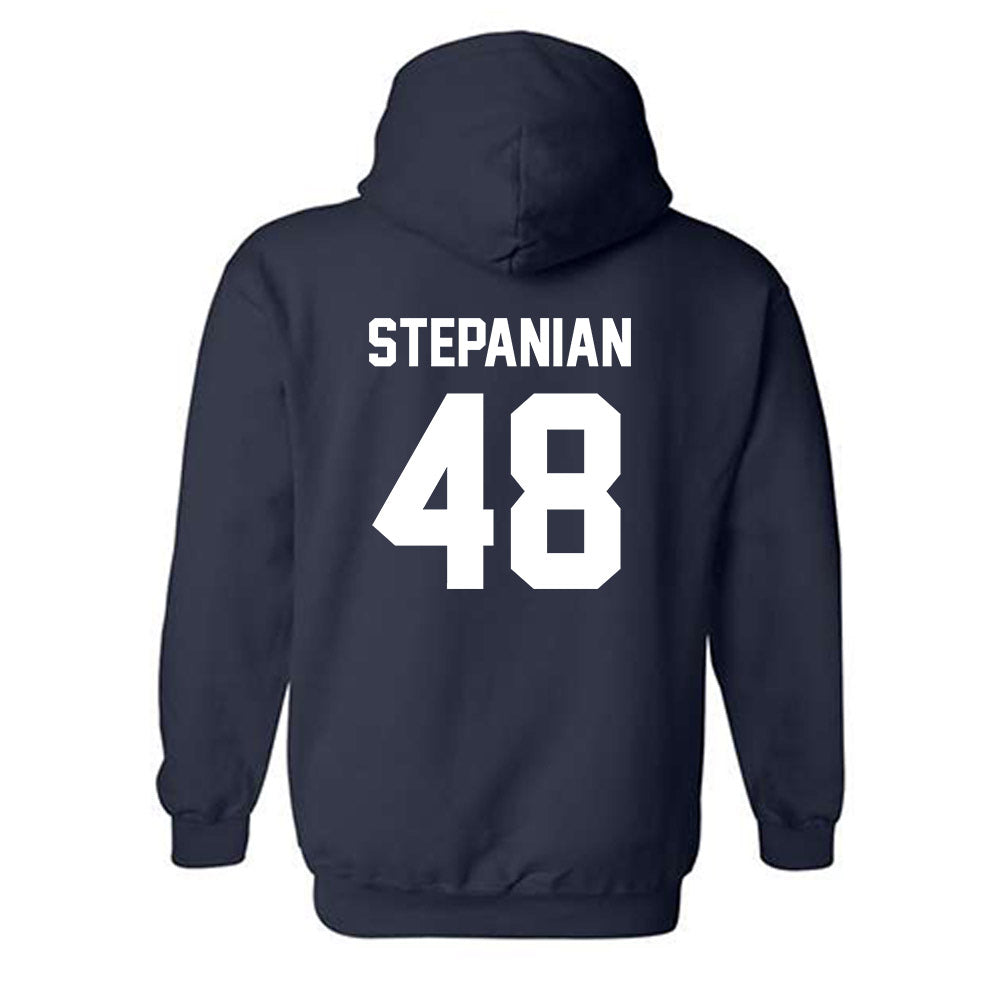 Virginia - NCAA Men's Lacrosse : John "Reese" Stepanian - Classic Shersey Hooded Sweatshirt-1