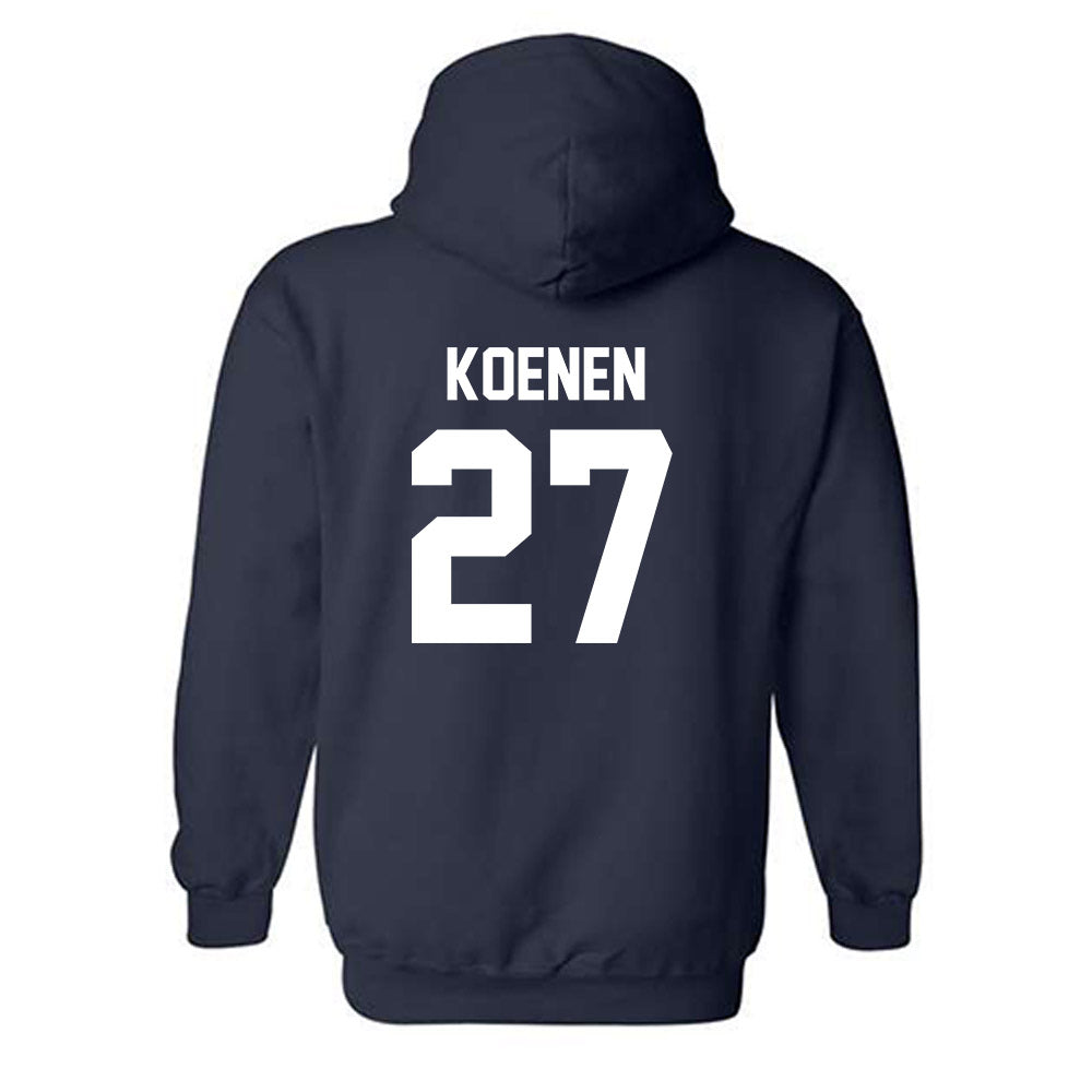 Virginia - NCAA Baseball : Drew Koenen - Classic Shersey Hooded Sweatshirt-1