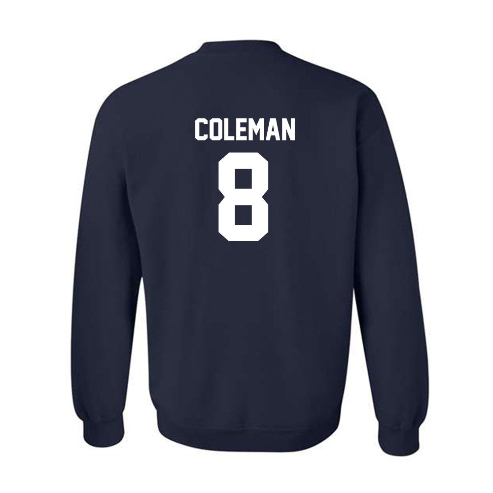 Virginia - NCAA Football : TyLyric Coleman - Classic Shersey Crewneck Sweatshirt-1