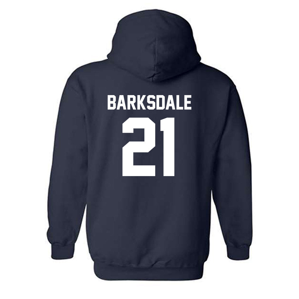 Virginia - NCAA Men's Basketball : Silas Barksdale - Classic Shersey Hooded Sweatshirt-1
