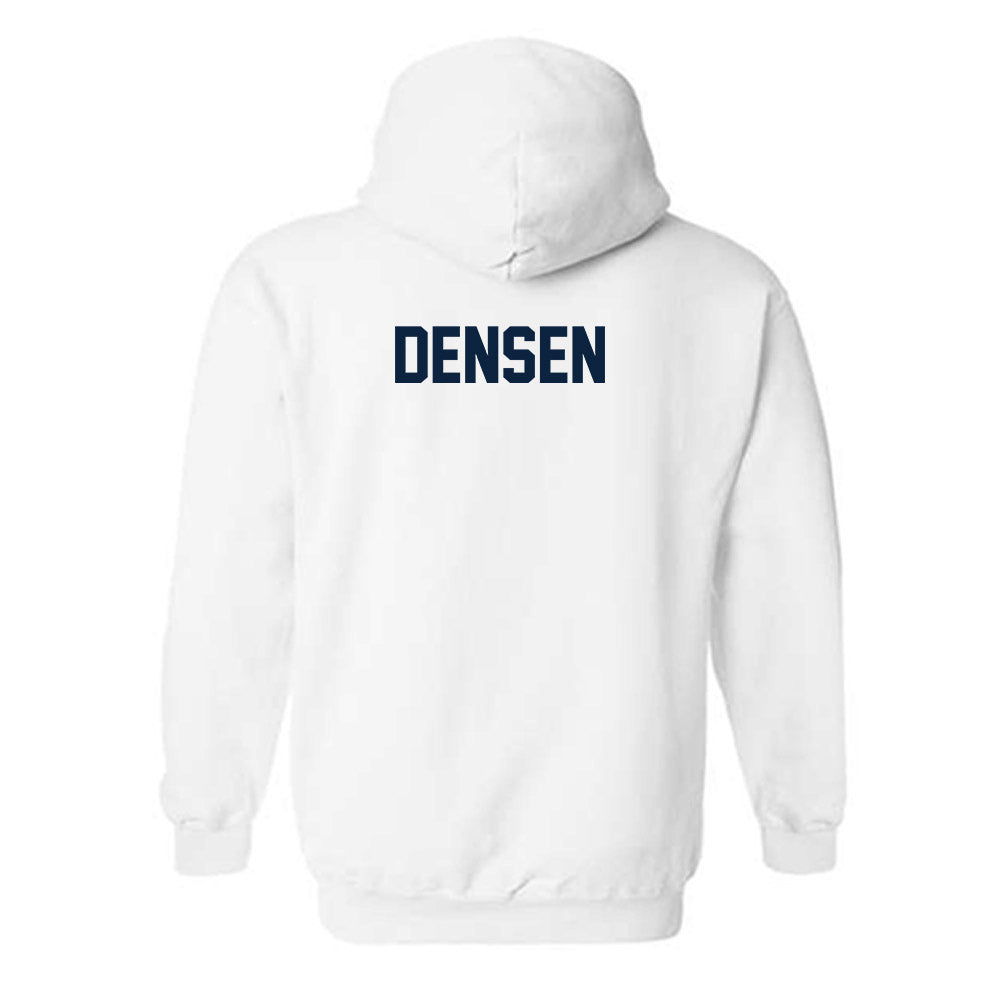 Xavier - NCAA Women's Soccer : Leila Densen - Replica Shersey Hooded Sweatshirt-1