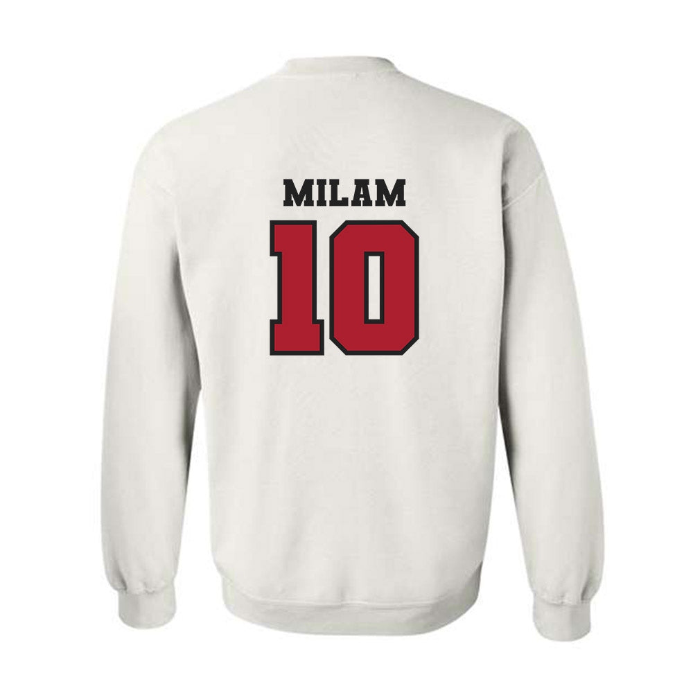Nicholls State - NCAA Baseball : Jaxon Milam - Classic Fashion Shersey Crewneck Sweatshirt-1