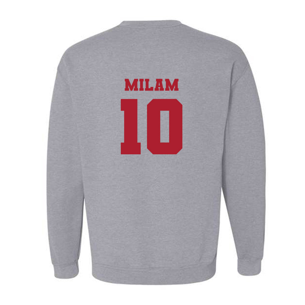 Nicholls State - NCAA Baseball : Jaxon Milam - Classic Fashion Shersey Crewneck Sweatshirt-1