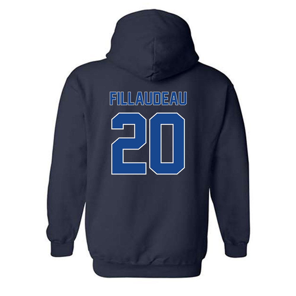 Georgia State - NCAA Men's Soccer : Tom Fillaudeau - Classic Fashion Shersey Hooded Sweatshirt-1