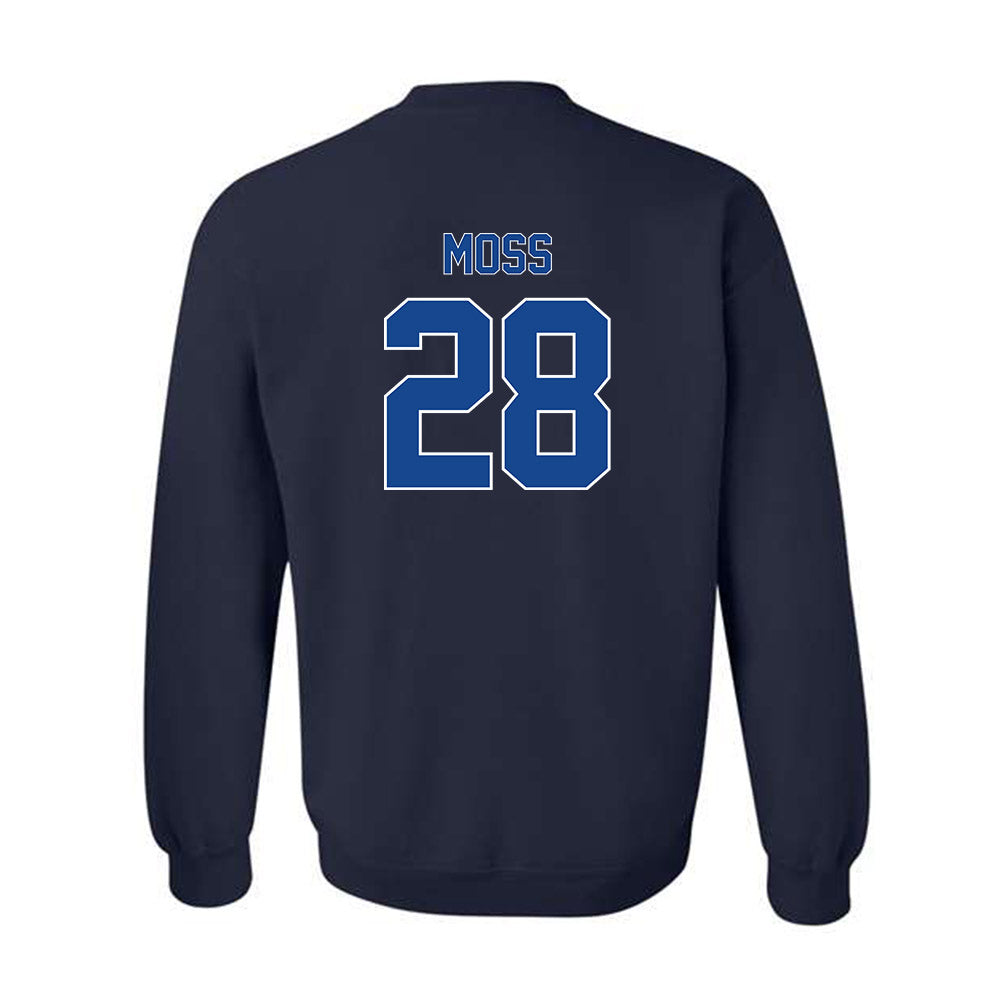 Georgia State - NCAA Football : Phoenix Moss - Classic Fashion Shersey Crewneck Sweatshirt