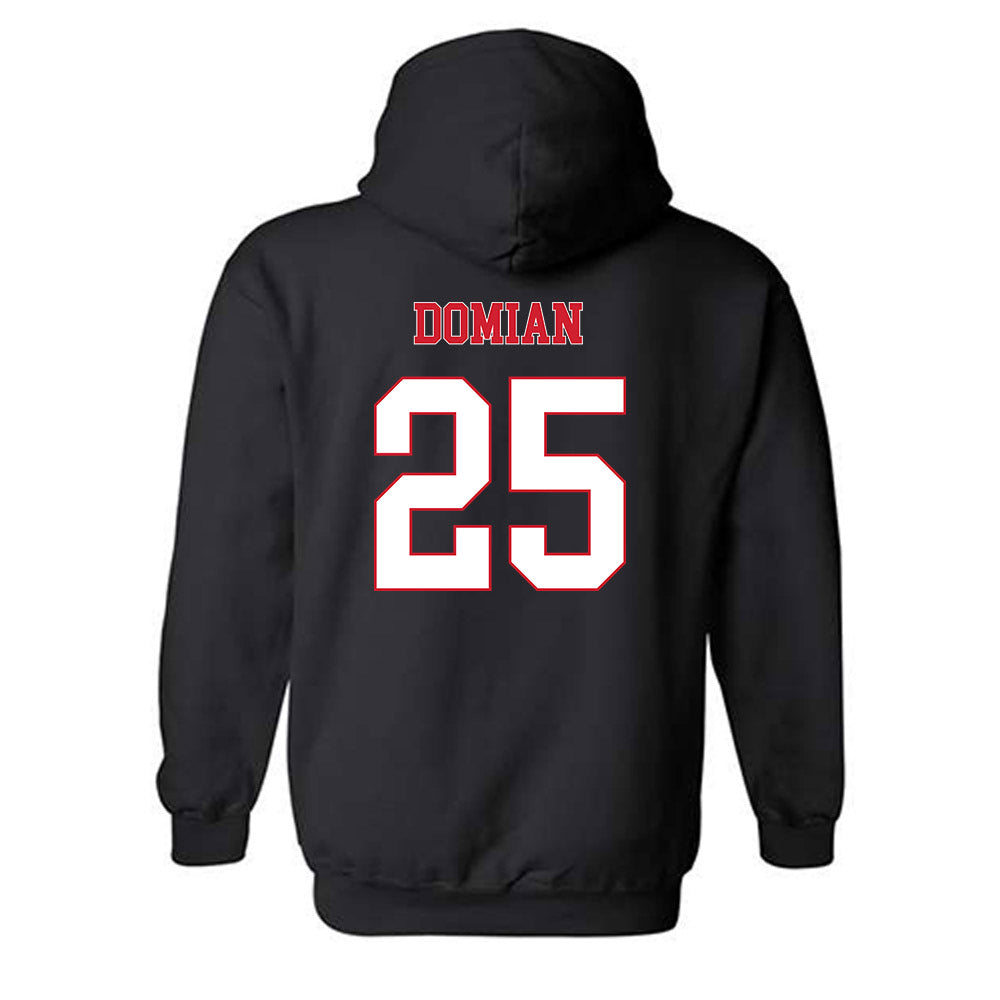 SEMO - NCAA Women's Soccer : Maya Domian - Classic Fashion Shersey Hooded Sweatshirt-1