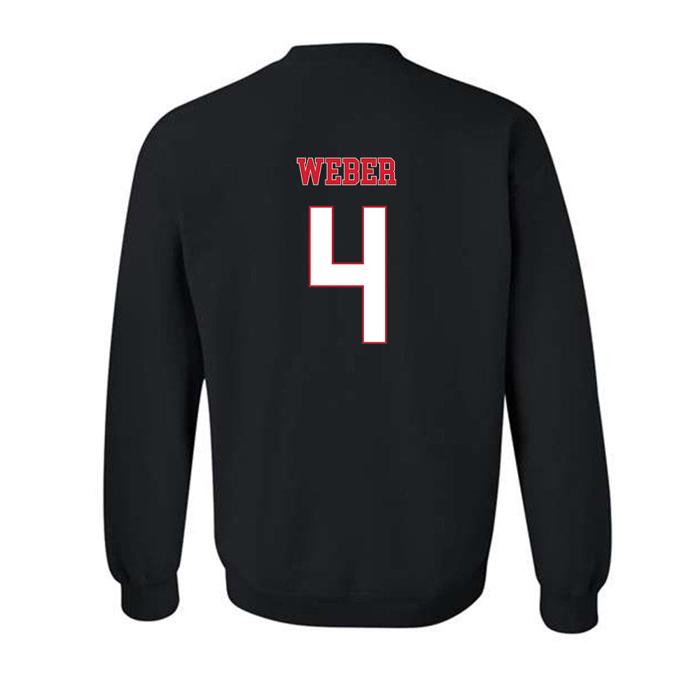 SEMO - NCAA Football : Johnny Weber - Classic Fashion Shersey Crewneck Sweatshirt-1